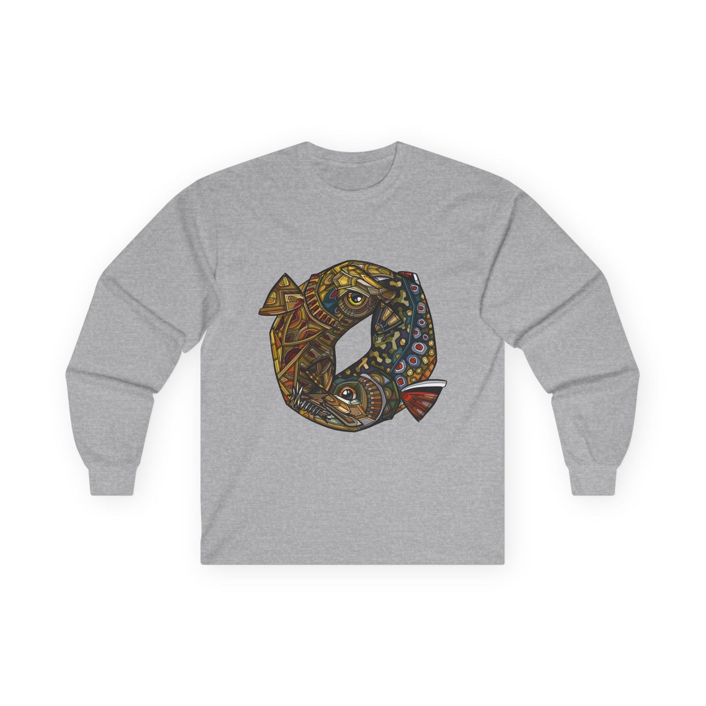 Unisex Long Sleeve Front Logo Tee