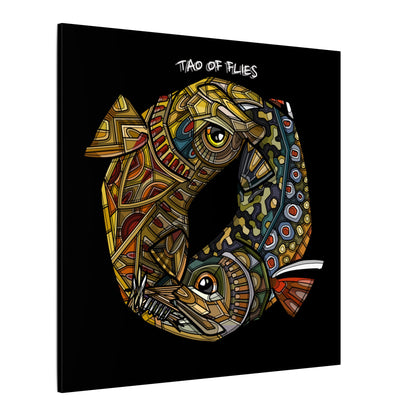 Larko Logo Stretched Canvas Print