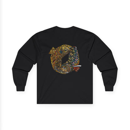 Unisex Long Sleeve Back Logo Tee