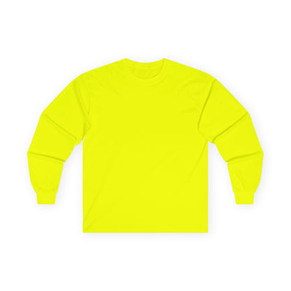 Unisex Long Sleeve Back Logo Tee